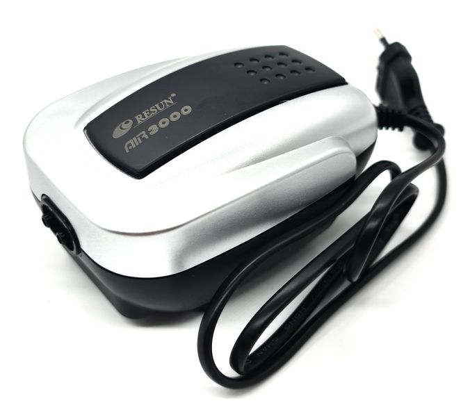 Resun Surpass Aquarium Air Pump - 3.5W (6L/Min Dual Outlet)