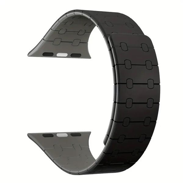 Durable Magnetic Silicone Watch Band Compatible with Apple Watch-38/40/41mm