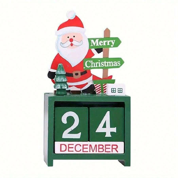 Christmas Wooden Countdown Advent Calendar
