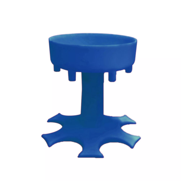 6 Shot Glass Dispenser &amp; Holder - Dark Blue