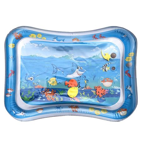 Blow up sales water mat