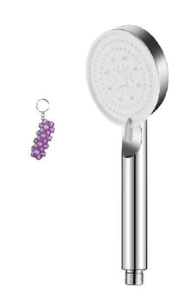 5 Modes Adjustable Pressurized Shower Head And A Keyholder