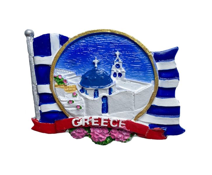 Greece Fridge Magnet Souvenir