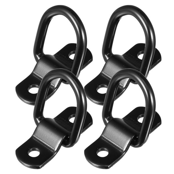 Tool DIY Lashing D-Rings Tie Down Anchor Hooks Set of 4 - 11cm