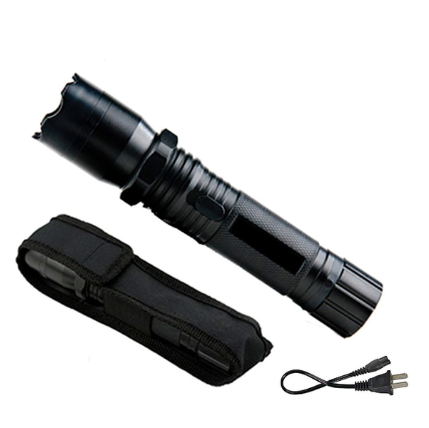 1101 Self Defensive Flashlight With Stun Gun