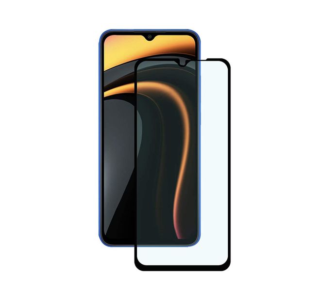 TUFF-LUV 2.5D Full Screen Tempered Glass for Xiaomi Poco M3 - Clear