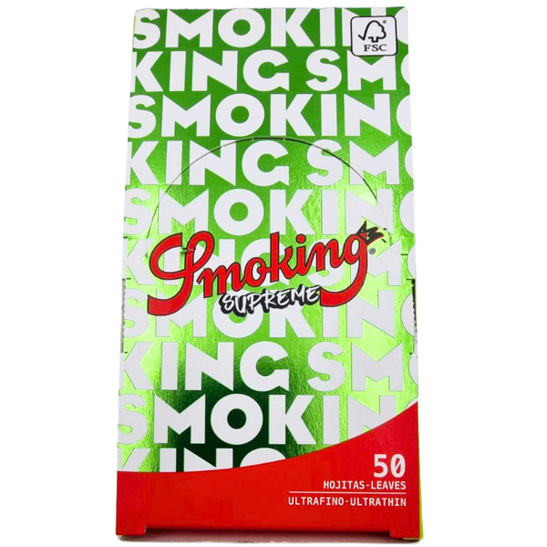 Smoking Supreme Medium Ultra Thin Rolling Papers Pack of 25