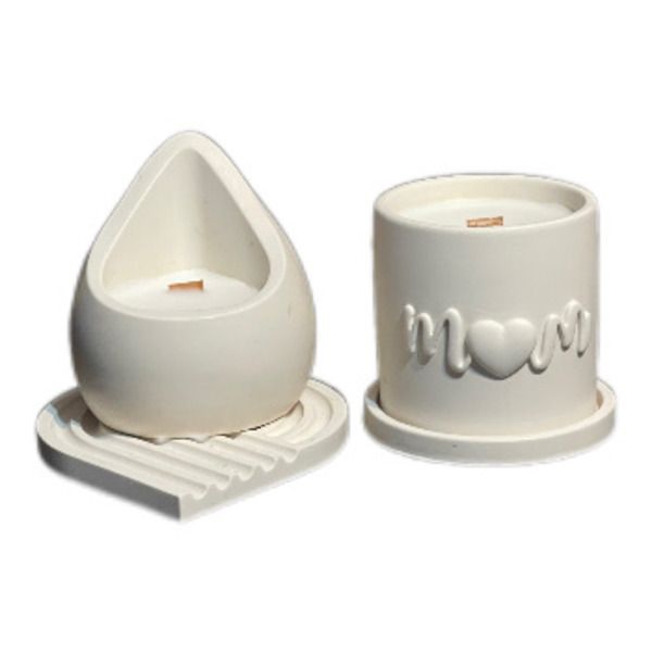 White Wax Mom Lemon Candle