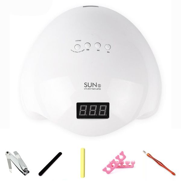 Sun 5 UV+LED Lamp Nail Dryer Starter Kit