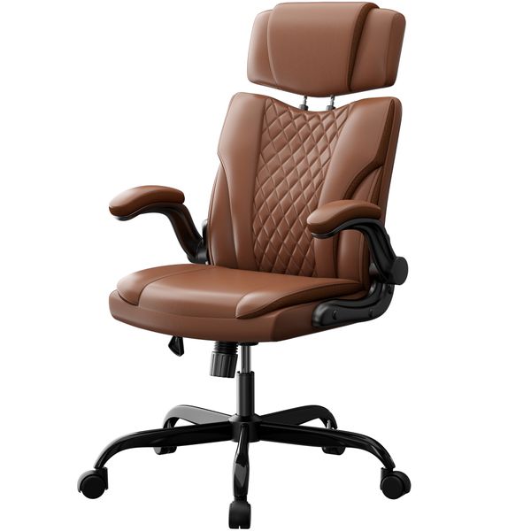 Large Headrest Computer Chair 360 Swivel Ergonomics Office Chair