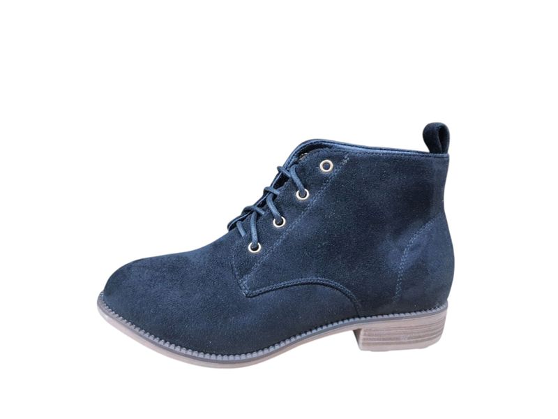 Ladies Faux Suede Safari Boots