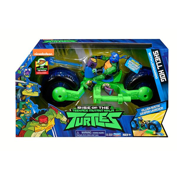 Rise Of TMNT Motorcycle With Figure - Parent