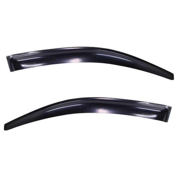 Windshield Guards for Toyota Hilux Double Cab 2011-15 - Matt Black - Fronts