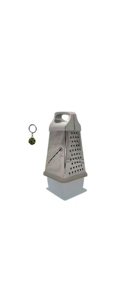 Totally Multi Purpose Stainless Steel Grater And Beaded Keyholder