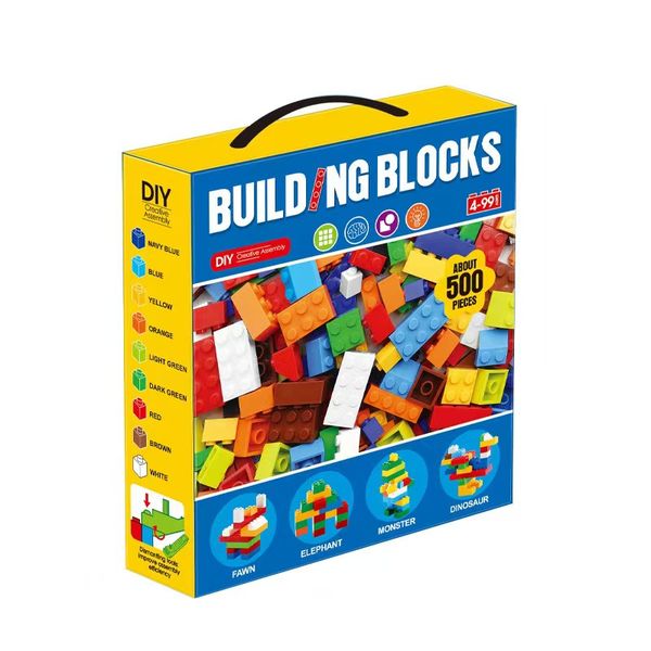 500 Pieces Particle Building Blocks Set
