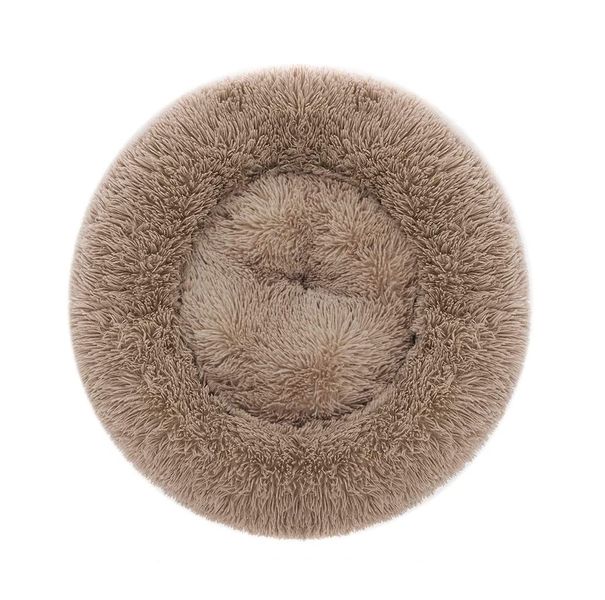 Fluffy round bed for cats or dogs