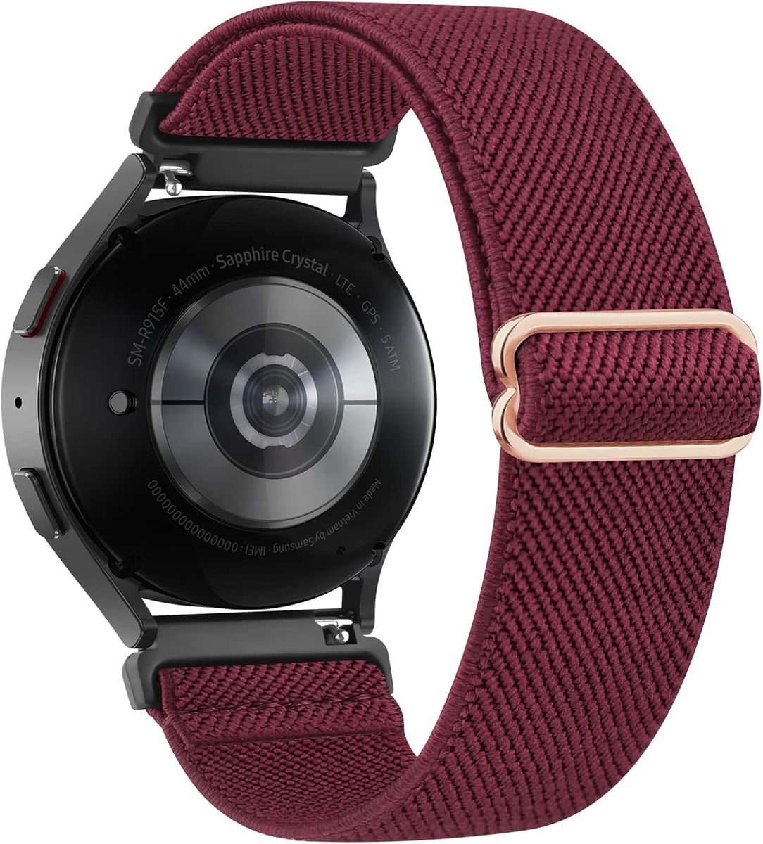Unique Inexpensive Nylon 25 mm Watches Strap 40-8095SIL_K0035691