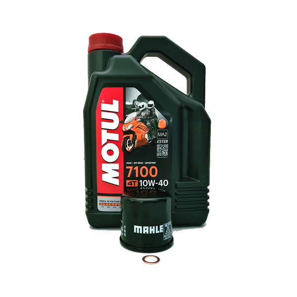 BMW R Series oil service kit with Motul 7100 10W40 oil #3