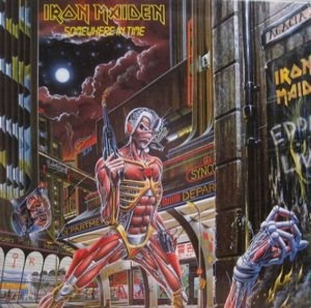 Iron Maiden - Somewhere In Time 180g Vinyl LP Reissue (Tracklist Included)