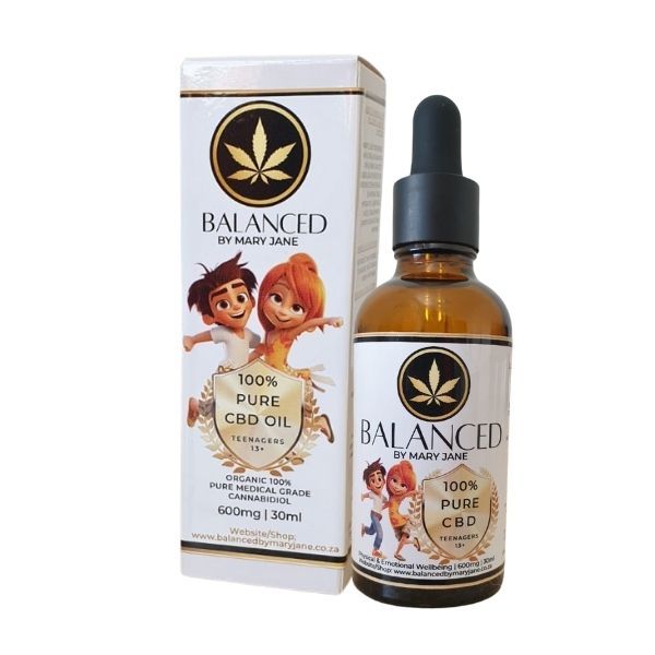 Teenagers 13+ /600mg Pure Medical Grade CBD Oil