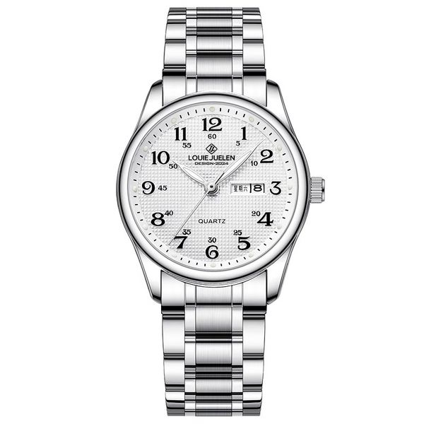 LOUIE JUELEN Fashion Men's Quartz Watch Chronograph Sport