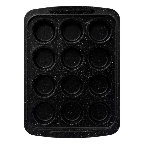 5 Five Simply Smart 12-Cup Muffin Mold 2.4 L Steel/PTFE Baking Pan