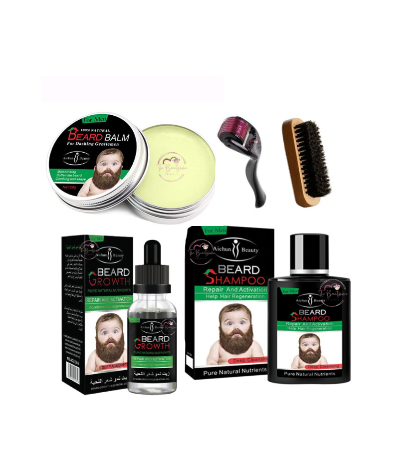 Aichun Beauty Mens Beard Grooming Kit With Brush & Derma Roller Shop Today. Get it Tomorrow