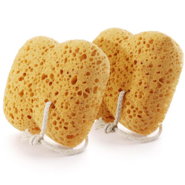 2Pcs Bath Sponge: Larger Ultra-Soft Exfoliating for Women Men