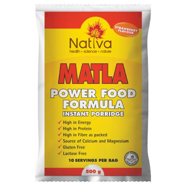 Matla Power Food Formula Strawberry - 500g