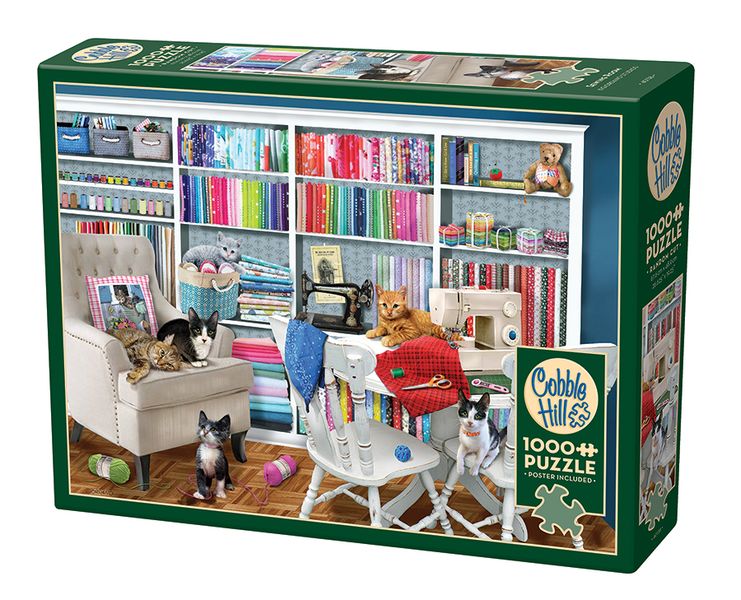 Cobble Hill Sewing Room 1000 Piece Puzzle