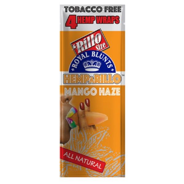 Royal Blunts Hemparillo - Mango Haze - 15 Pack (4 Per Pack)