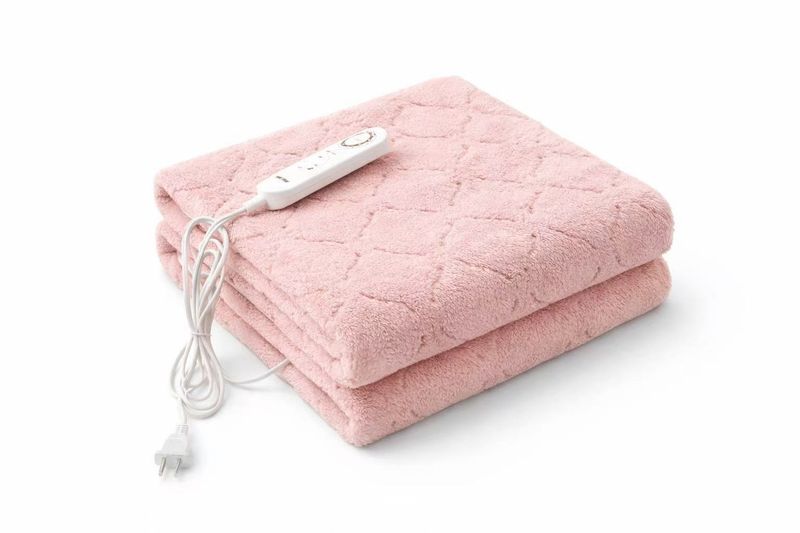 Premium Electric Heated Blanket - Soft, Safe &amp; Customizable Warmth180x120CM