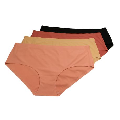 Seamless Underwear No Show Panties Soft Stretch Hipster Pack of 4, Shop  Today. Get it Tomorrow!