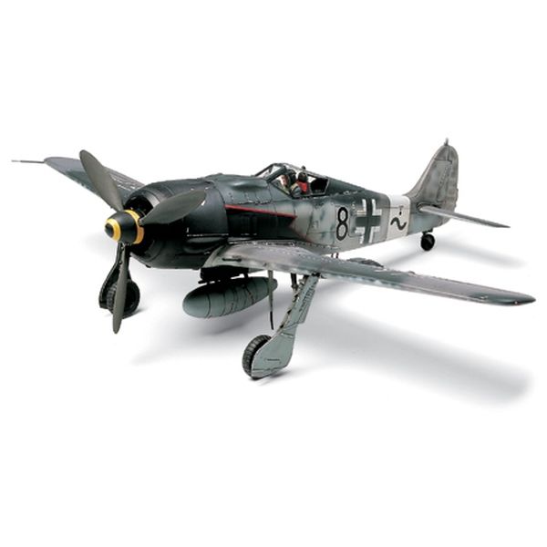 Tamiya 1/48 Fockewulf Fw190 A8/A8 R2 Plane Plastic Model Kit