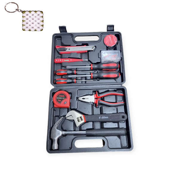 Mini Hardware 13 Piece Tool Set+Key holder