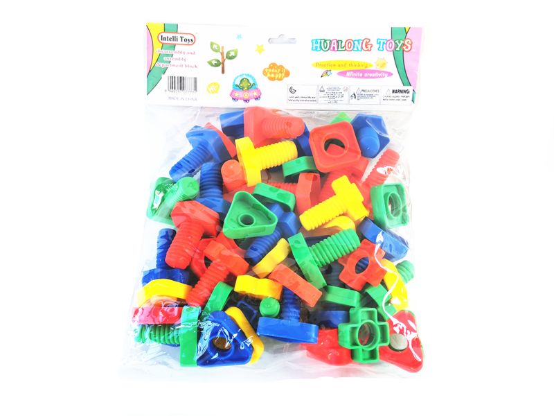 Hualong Puzzle Blocks Building Blocks Educational Toys For Kids - HL6034