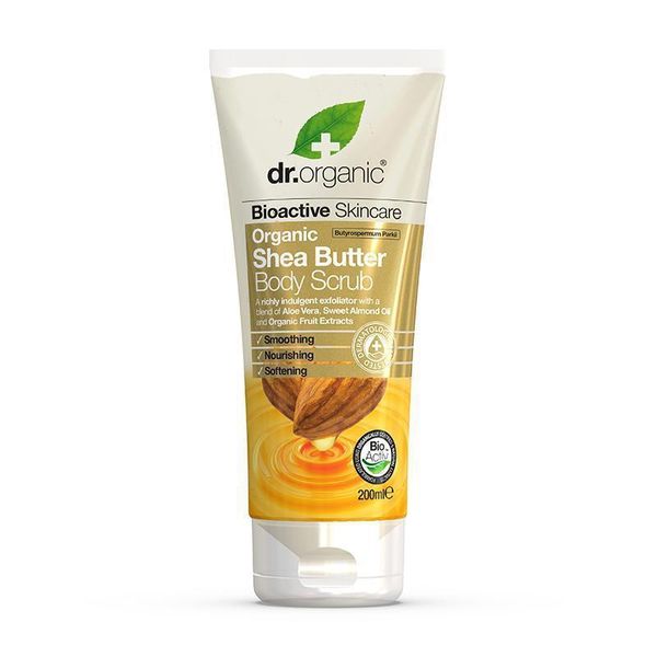 Dr. Organic Shea Butter Body Scrub 200ml