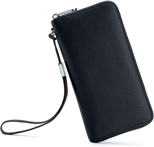 Womens Wallet RFID Blocking Genuine Leather Zip Around Wallet Clutch