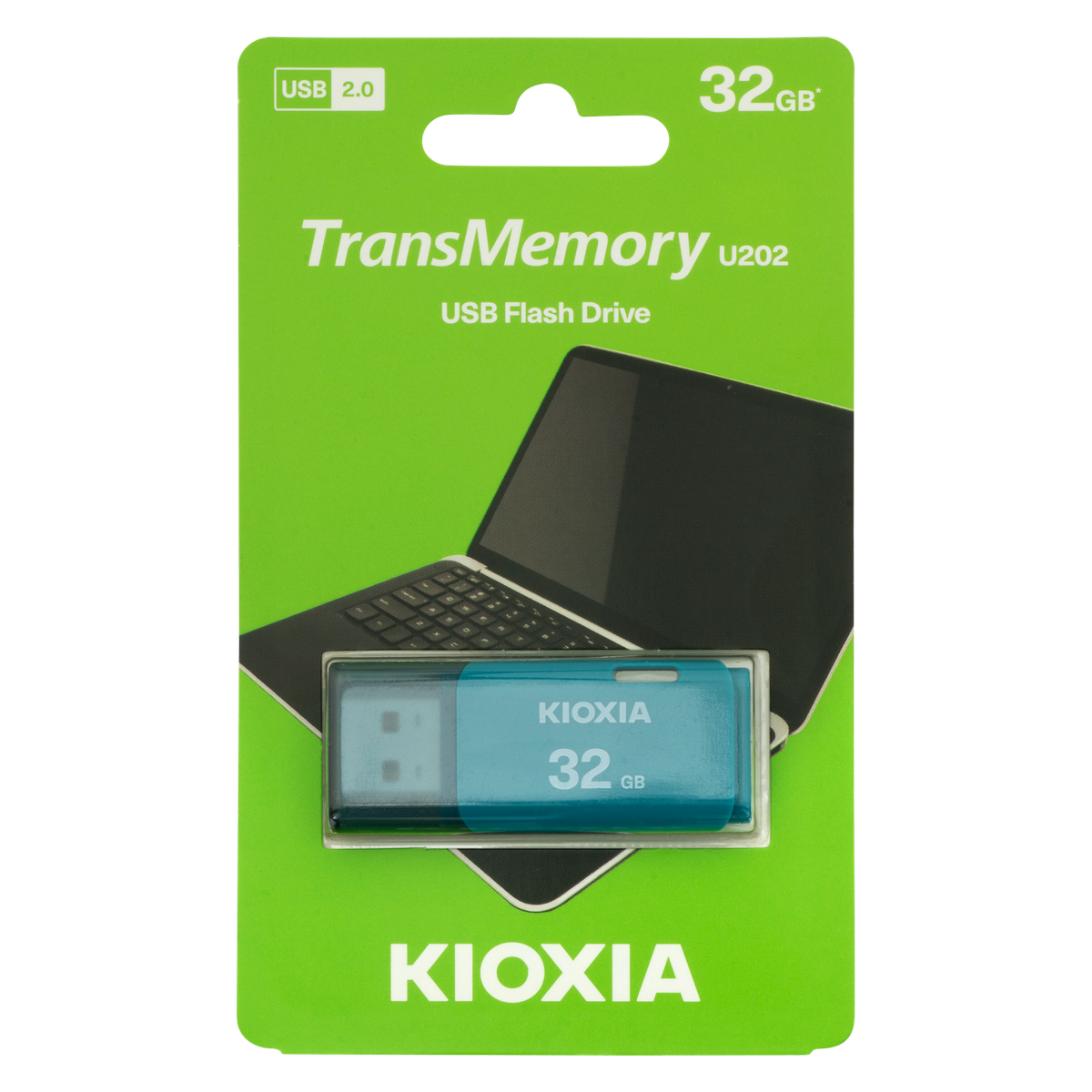 Kioxia , 32gb, 2.0, USB, Works With Windows & Mac, Aqua | Shop