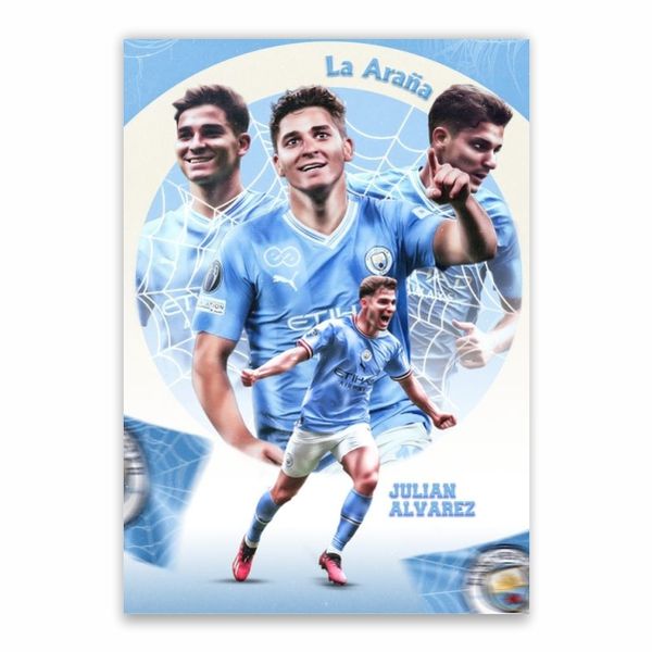 Julian Alvarez La Arana Poster - A1