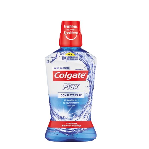 Colgate Plax Mouthwash, Mint Freshness, Complete Care - 500ml