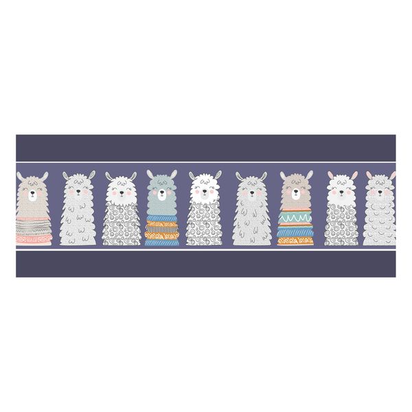 Purple Llama's Decoupage Drum Cover