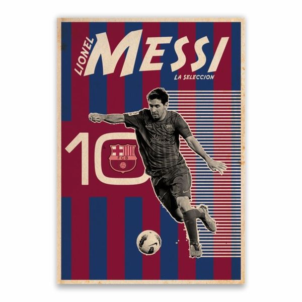 Lionel Messi 10 Poster - A1