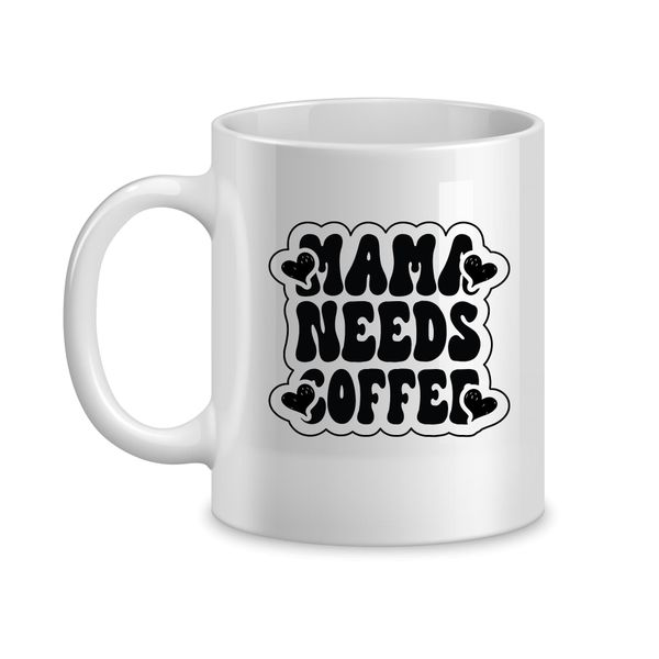 Needs Coffee Coffee Mugs for Mothers Day Graphic Mom Sayings Cup Present061