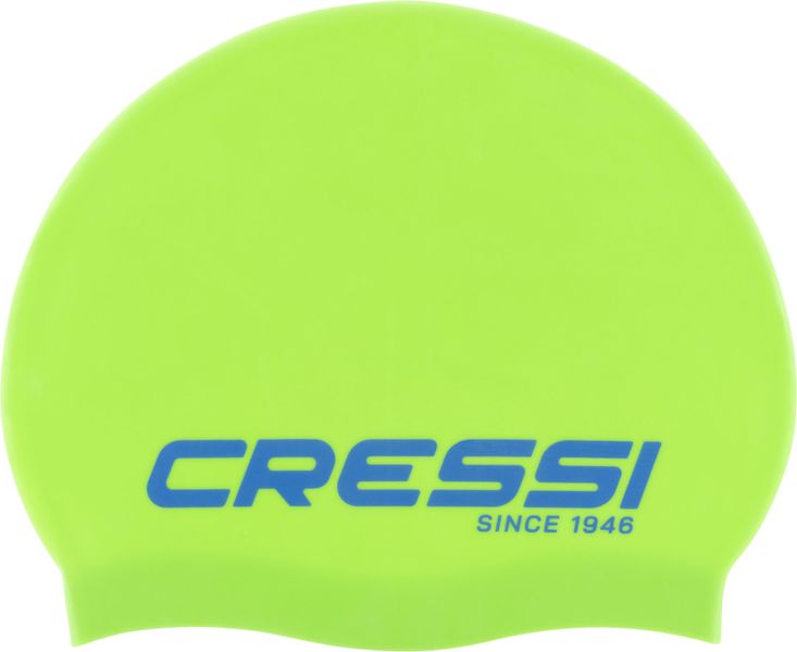 Cressi Ricky Junior Swim Cap - Kids Silicone, Chlorine Resistant and Durable