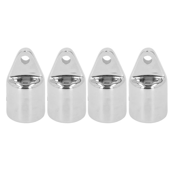 4PCS Stainless Steel Sunshade Top Eye End Cap Boat Fittings