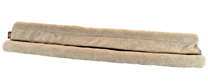 Twin Adjustable Velvet Wind Draft Door Stopper
