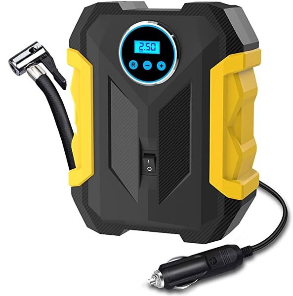 Automatic Digital DC 12V Electric Tyre Air Compressor Pump Inflator
