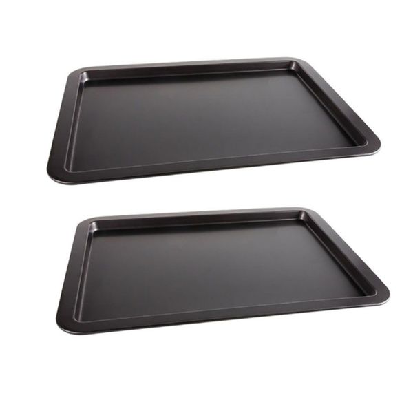 Non-Stick Baking Tray Set of 2 - 38 x 25 x 2cm