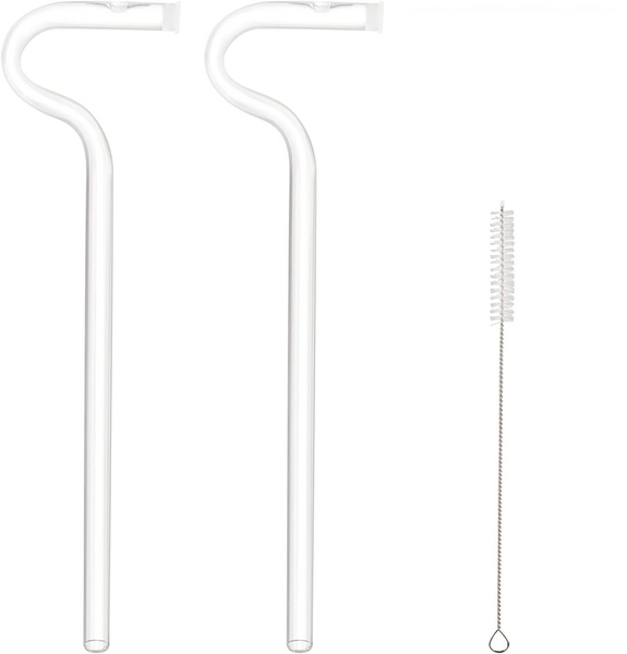 Anti Wrinkle Reuseable Straws - 2 pack